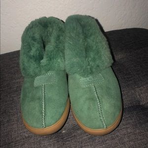 Green UGG Boots/Slippers